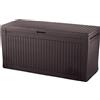 Keter Baule in PVC Comfy cm 117x45 h.57 Colore Marrone