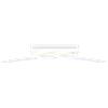 Trio Plafoniera Ginko LED 18W 4000K cm.80 in Metallo colore Bianco