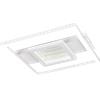 Trio Plafoniera Wheeler LED cm.35x35 Potenza 16W 4000K Metallo Bianco