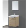 Feridras Mobile Bagno Sospeso cm.55 colore Rovere Dolomite