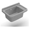 Mongardi Pilozzo colore Grigio Cemento cm.50x35 Sifone Incluso