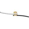 Eglo Plafoniera LED Aieta 12W 4000K cm.72 Ottone e Nero