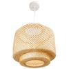 Generico Lampada Bamboo Naturale Diametro 38 cm