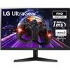 LG Gaming Monitor 24GN60R-B 23.8 . IPS. FHD. 1920 x 1080. 16:9. 1 ms. 300 CD/m². Black. 144 Hz. HDMI Ports Quantity 1