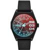 Diesel Orologio Analogico al Quarzo Uomo con Cinturino in Silicone DZ2175