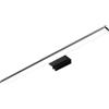 Avilia Lampada LED- Faretto da Specchio Universale, Nero Opaco per Bagno e Camera, Garantisce Illuminazione Elegante e Funzionale 5W 4000k, 30x4.5x11cm, in ABS