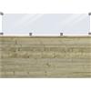 PLUS Plank recinzione profilata con vetro - kaiserkraft