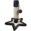 Love Story Albero per gattini con giocattolo a stella H33cm ecru