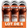 L'Oreal Paris L'Oréal Paris Barberclub - Deodorante a sfera da uomo, 50 ml, confezione da 6
