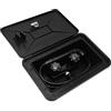 KIMISS Doccia Esterna per ， Set Doccia a Mano Abbinato， Kit Box Doccia Esterno in ABS Nero con 2 Chiavi Accessori per per Roulotte
