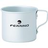 Ferrino Cup, Tazza in Alluminio, 8 cm Unisex-Adulto, Grigio, S