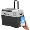 Alpicool CX40 40 Litri Frigoriferi Portatile Elettrico Frigorifero per Auto Congelatore 12V 24V DC/AC Mini Frigo per Viaggio, Picnic, Campeggio Uso Esterno