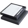Set blocco note A5 con penna roller Legato Elegance personalizzate o neutre