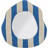 Bloomingville Specchio da Parete Travis Poliresina Blu