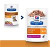 Hill's Prescription Diet Feline k/d con Manzo 12×85 gr bustina