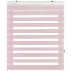 Zebra Textil Estoralis | SANSA | Tenda a Rullo Notte e Giorno | Cassonetto in alluminio | Rosa | 105 x 255 cm (larghezza/altezza) dimensione del tessuto 102 x 250 cm. | Tende per finestre e porte