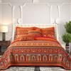 BEDIFANY Set di biancheria da letto con trapunte, copriletto in cotone, per letto matrimoniale, morbido, leggero, trapuntato, a righe, 228 x 248 cm, con 2 federe per cuscini per decorazioni per letto,
