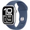 Apple Smartwatch Apple Watch 10 1,65 Azzurro Argentato