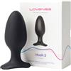 LOVENSE Hush 2 L - vibratore anale ricaricabile - nero
