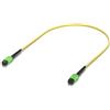 Ubiquiti Cavo a fibre ottiche Ubiquiti UACC-OFC-SA-MPMP-0.5M-10 cavo InfiniBand e in fibra ottica 0,5 m MPO Giallo (Indoor OS2 single-mode fiber - patch cable with MPO-12 Type B APC connectors designed for 100G applications. 0.5M, 10 pack Warranty: 24M) …