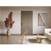 Porta scorrevole 93 x 210 cm in Legno e MDF con guida a scomparsa Rovere chiaro - BOCAZI