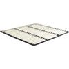 Rete a doghe 200 x 200 cm 3 x 19 doghe Senza piedi Nero - KALISTA di YSMÉE