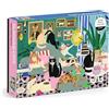 Galison Glamour Cats 1000 Piece Puzzle