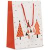 Sacchetti regalo Natale Bossa Medium - Misure: 22x30x11 cm personalizzate o neutre