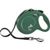FLEXI - Guinzaglio New Classic L Nastro - Sistema di Frenata Confortevole - Componenti Riflettenti - Compatibile LED - Estensibile Multi Box - 5 m - Per Cani Fino a 25 kg