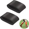 NICEIN Fodere per Parastinchi Calcio in Silicone,Fodere per Mini Parastinchi Calcio Super Comodi per Il Calcio,Fodere per Parastinchi Calcio Adulto Lavabili,Parastinchi Calcio Bambino (Nero, S)