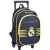 Real Madrid Zaino Scuola con Ruote Real - Collezione Ufficiale