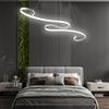 Arcadia Lampadario Led Soffitto a Sospensione Moderno con Luce Calda e Fredda Dimmerabile, Telecomando e App per Cellulare - Lampadario Camera da Letto, Soggiorno, Cucina e Cameretta - 3000 LM 100 Cm