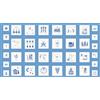Moda Fabrics Pannello Crystal Lane by Bunny Hill Designs2980-12
