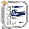 DRN Dog & Cat SOLO Quaglia - Vaschetta Da 300 Gr