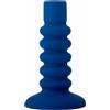 Bloomingville Portacandele Thorne H18,50 Gres Blu