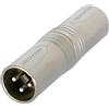 Neutrik NA3MM - Adattatore XLR maschio a XLR maschio