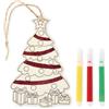 Decorazioni natalizie da colorare Colortree personalizzate o neutre