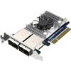 QNAP 2 ports (SFF-8644 1x2) Expansion card PCIe Gen3