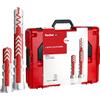 Fischer Duopower L-Boxx Valigetta Attrezzi, Assortimento 910x Tasselli Duopower, Ø 6-8-10 mm Cassetta Resistente agli Urti e Impilabile, compatibile sortimo, 560492