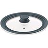 Tescoma Unicover Coperchio, Vetro/Silicone, Grigio, 24x26x28 cm