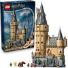 LEGO Harry Potter Castello di Hogwarts: Torre della Grande Scalinata Principale - Giocattolo con Stanze Modulari (Chiavi Alate e Scacchi dei Maghi) con 12 Personaggi - Regalo per Bambini da 10+ 76454