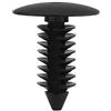 Keenso 100 pz universale in nylon per auto paraurti clip per rivetti parafango parafango per auto paraurti rivetti viti per viti push fastener clip di fissaggio