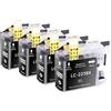Veson LC223 LC221 Cartucce d'inchiostro Compatibile Nero per Brother LC223 XL per Brother MFC-J480DW MFC-J5320DW MFC-J5620DW MFC-J5720DW DCP-J562DW DCP-J4120DW MFC-J4420DW MFC-J4620DW (4 Pack)