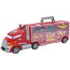 ODS - Silver Wheel - Transporter 40, Camion Porta Auto con 3 Auto in Die Cast a Ruote Libere, Scivolo, Segnali Stradali e Maniglia, Età Consigliabile 3+