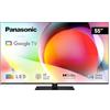 Panasonic TN-55W70AEZ, Serie W70 55 inch 4K Ultra HD LED Smart TV, 2024, Google Assistant, Chromecast, Dolby Vision & Atmos, Game Mode, Bluetooth, Per un' Esperienza Visiva Ottimale