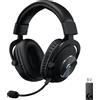Logitech G Cuffia con microfono Logitech G Pro X Auricolare Wireless A Padiglione Giocare Nero [981-000907]