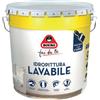 DEODATO Idropittura lavabile bianco opaco Rover per uso interno 14 lt