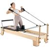 VEVOR Macchina per Pilates Riformatore Attrezzatura in Legno per Esercizi da Palestra Allenamento Domestico, Panca Letto per Pilates con Doppia Resistenza Molla Corda, Carico max. 181,44 kg