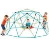 VEVOR Struttura da Arrampicata Geometrica a Cupola Larghezza 305 cm con Amaca, Carico 453 kg, Attrezzatura da Arrampicata per Bambini dai 3 ai 10 Anni, Parco Giochi Giardino Esercizio da Esterno