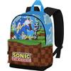 Sonic The Hedgehog - SEGA Greenhill-Zainetto Piccolo HS FAN, Multicolore, 25 x 35 cm, Capacità 12 L